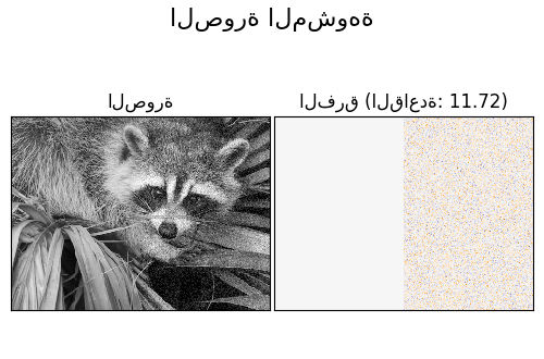 الصورة المشوهة, الصورة, الفرق (القاعدة: 11.72)